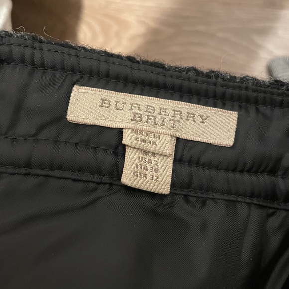 BURBERRY BRIT Wool Skirt - Picture 2 of 2